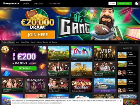 barbados casino bonus|Barbados Casino Site 2024 .